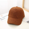 Stylish Lambswool Baseball Cap