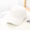 Stylish Lambswool Baseball Cap