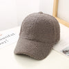 Stylish Lambswool Baseball Cap