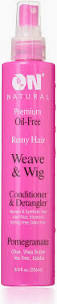 On Organic Premium Oil-free Weave & Wig Spray