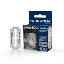 Personna 100 Pack Double Edge Stainless Steel Safety Razor Blades