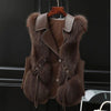 Short Fur Waist length Vest