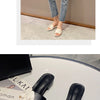 High End Luxury Flower Slippers Women Camellia Shoes Open Toe Slides Femme Outside&Home Pantuflas Sandals Ladies Flip Flops