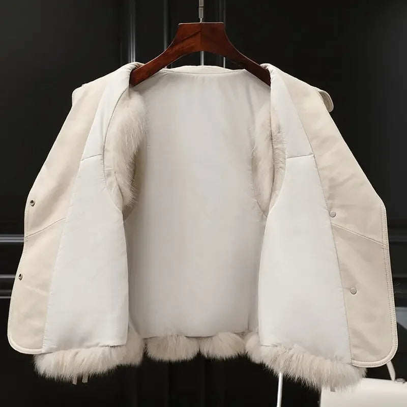 Short Fur Waist length Vest