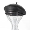 100% Real Leather Beret Hat