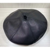 100% Real Leather Beret Hat