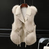 Short Fur Waist length Vest
