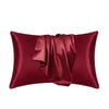 Pillowcase Silk Pillow Cover Silky Satin Hair Beauty Pillow case Comfortable Pillow Case Home Decor wholeStandard/Queen 1PC