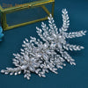 DZ012 Champagne Crystal Headband Tiara For Women Rhinestone Hairband Pageant Party Headdress Wedding Hair Accessories Jewelry