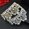 A195 Baroque Wedding Headband Crystal Bridal Crowns and Tiaras Hair Jewelry Accessories Women Rhinestone Headwears Queen Diadems