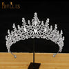 A195 Baroque Wedding Headband Crystal Bridal Crowns and Tiaras Hair Jewelry Accessories Women Rhinestone Headwears Queen Diadems