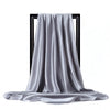 Luxury Brand Silk Scarf Women Satin Solid color Hijab Scarves Muslim Pareo Bandana Female Shawl Wrap Headband Foulard 90*90cm