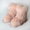 Fluffy Mid-calf Boots