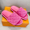 Ladies Magic Sticker Flat Slippers 2023 Summer New Designer  for Women Elegant Home Flat Slippers Outdoor Sandals and Slippers
