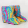 Fluffy Mid-calf Boots