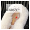 Woman Furry Ladies Faux Fur Luxury Fluffy Plush Slipper House Fuzzy Girl Platform Indoor Flat Casual sandals Round Toe Winter