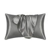Pillowcase Silk Pillow Cover Silky Satin Hair Beauty Pillow case Comfortable Pillow Case Home Decor wholeStandard/Queen 1PC