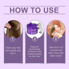 Purple Keratin Hair Mask Fast Repair for Dry Frizz Damaged Hair