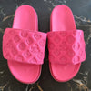 Ladies Magic Sticker Flat Slippers 2023 Summer New Designer  for Women Elegant Home Flat Slippers Outdoor Sandals and Slippers