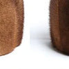 Winter Thickened Genuine Mink Fur Bomber Hat For Man Black/Brown Tag Elderly Ear Warm Chapeau Motorcycle Russian Style Mink Caps