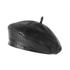 100% Real Leather Beret Hat