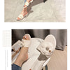 High End Luxury Flower Slippers Women Camellia Shoes Open Toe Slides Femme Outside&Home Pantuflas Sandals Ladies Flip Flops