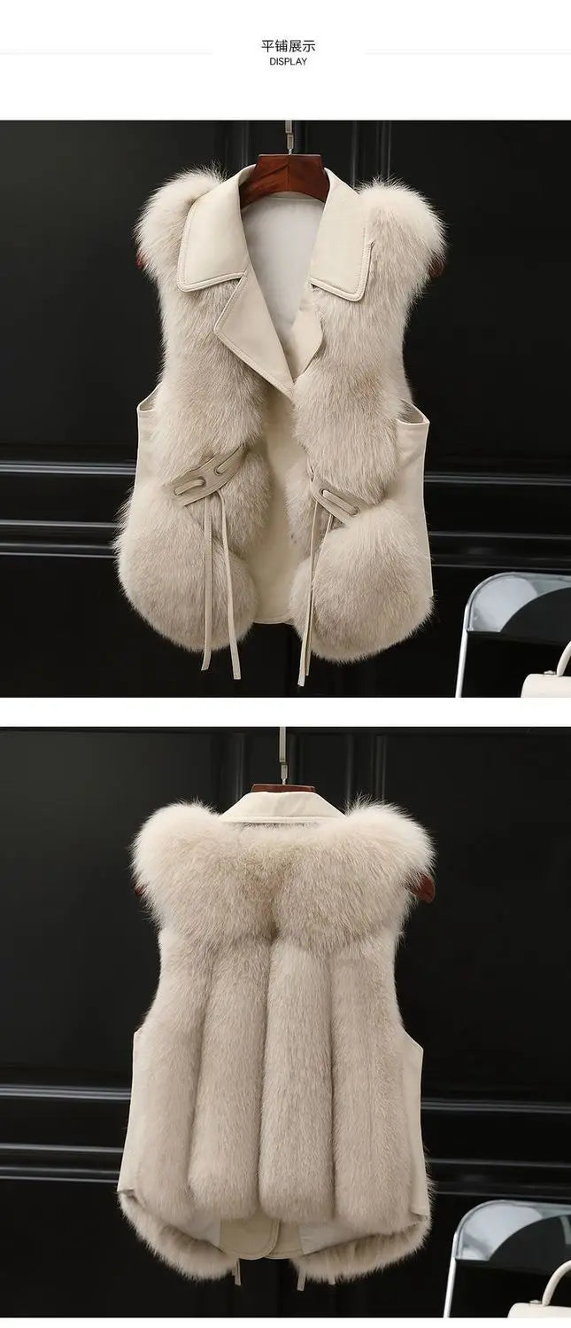 Short Fur Waist length Vest