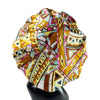 Women Satin Bonnet Cap Double Layer Silk