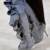 High Heel Long Boots for Women Botte Winter Boots Shoes Botas Mujer Thin Heeled Pointed Denim Metal Button Shoe Zapatos De Mujer