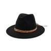 Chic Wide Brim Wool Fedora Hats