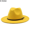 Multicolor Wool Jazz Hats