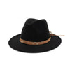 Chic Wide Brim Wool Fedora Hats