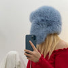 Mink Velvet Female Northeast Plush Bonnet