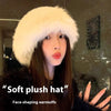 Mink-like Warm Plush Bucket Hat Ear Protection