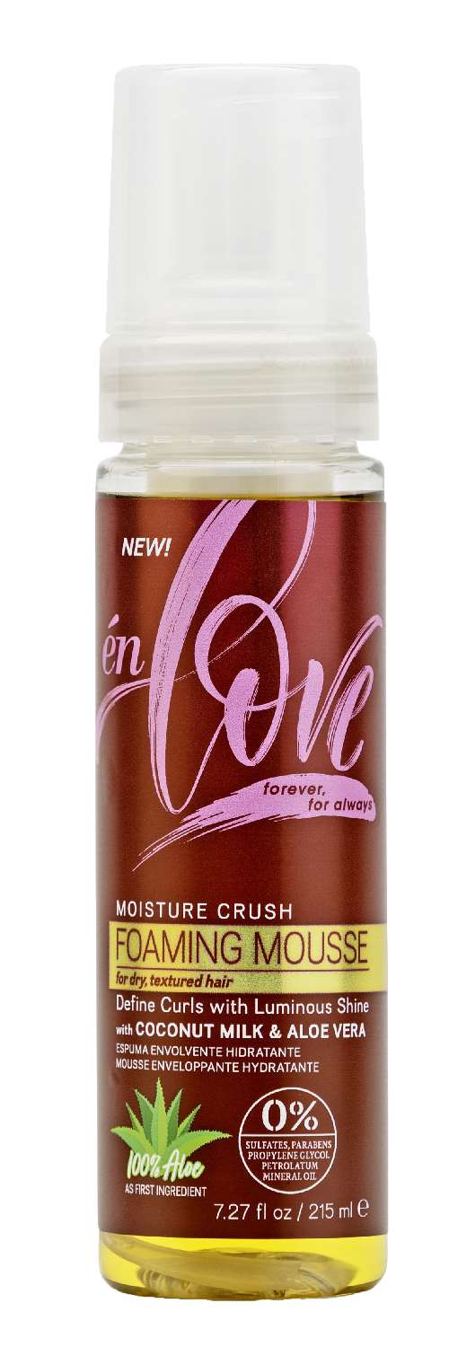 en love moisture crush foaming mousse