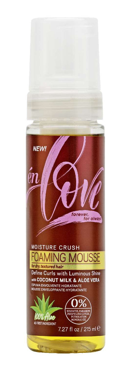 en love moisture crush foaming mousse
