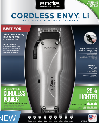 Andis Cordless Envy Li