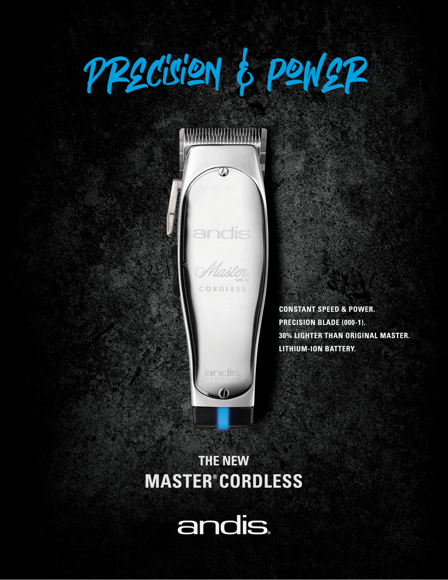 Andis Cordless Master LI
