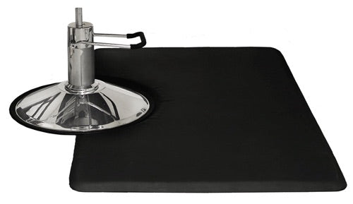PIBBS MAT-12 RECTANGULAR BARBER FLOOR MAT - 3' X 5'