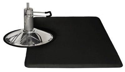 PIBBS MAT-12 RECTANGULAR BARBER FLOOR MAT - 3' X 5'