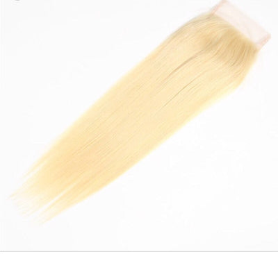 Russian Blonde Straight Lace Closure