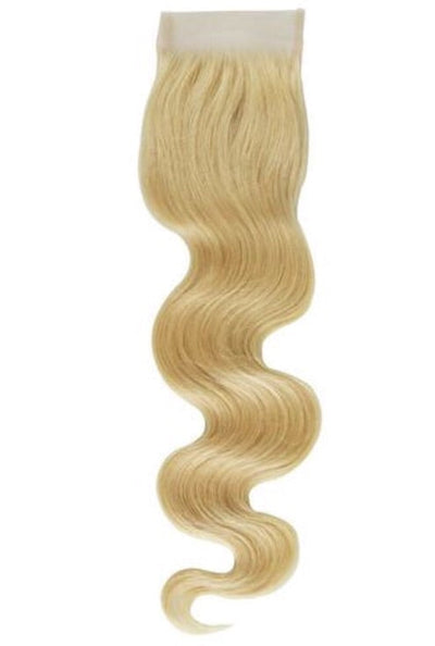Russian Blonde Wavy Closure