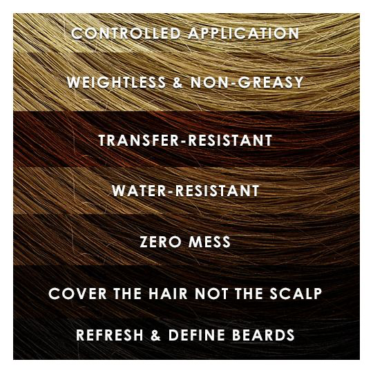Temptu Airbrush Root Touch Up &Hair Color