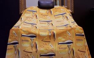 King Midas Goldmatic Barber Cape