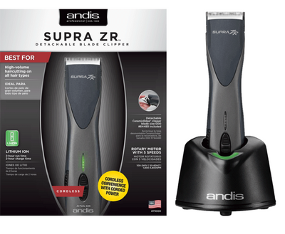 Andis Supra ZR Cordless Detachable Clipper