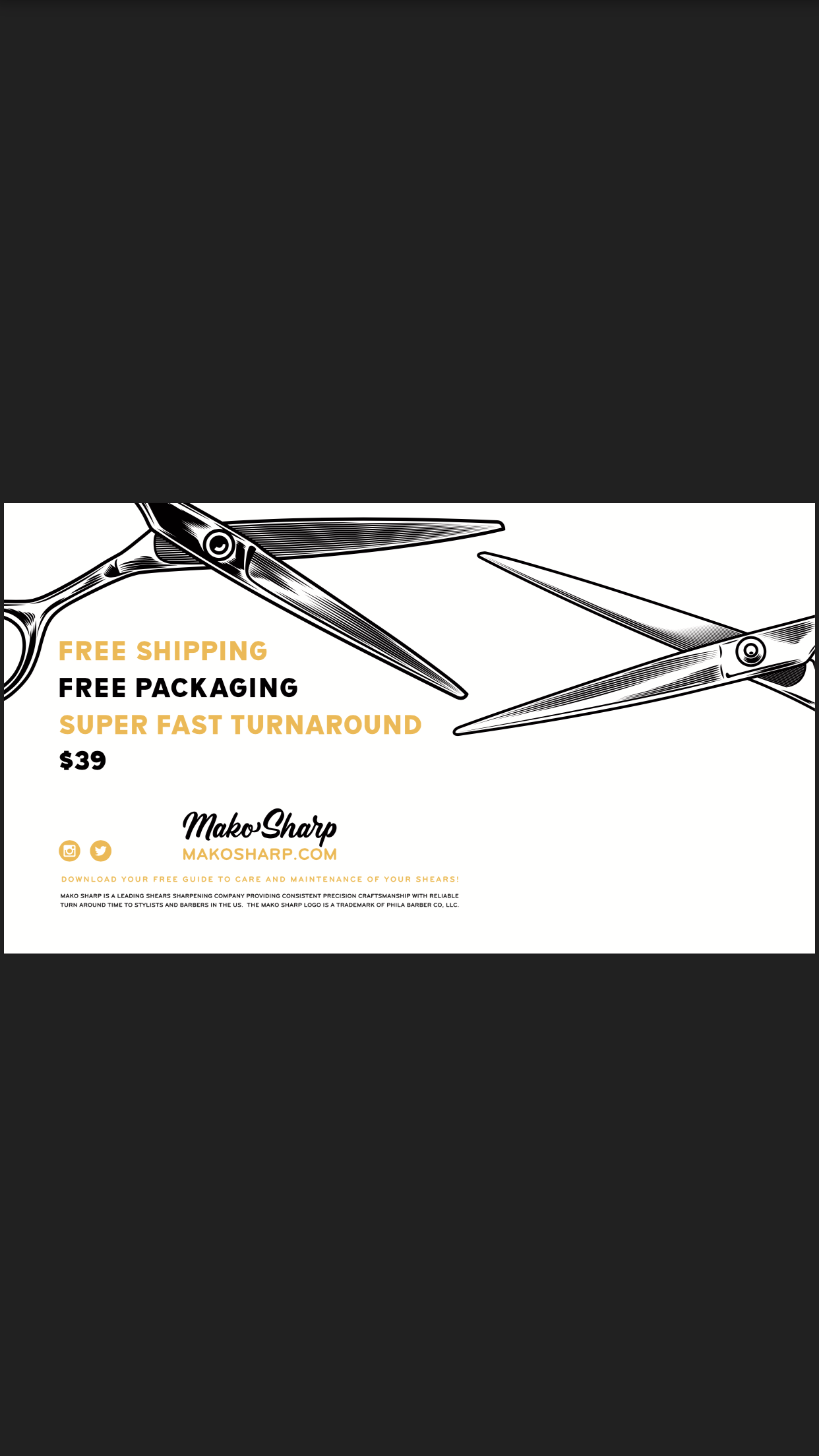 Mako Shear Sharpening