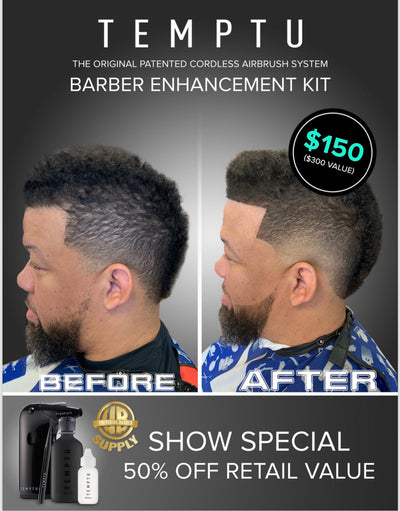 Temptu Air Barber Bundle LV Barber Expo