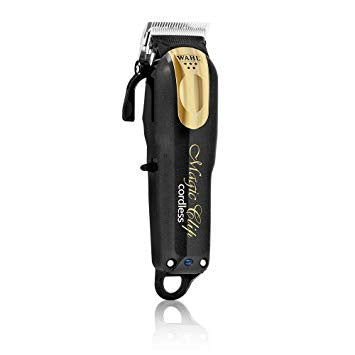 Wahl Cordless Black and Gold Magic Clip and Corded Detailer Black and Gold Bundle Limited Edition