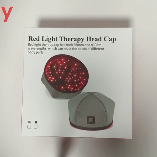 1pc Red Light Therapy Device For Head Led Hats Care Scalp Infrared Red Light Therapy Red Light 660nm  Infrared Light 850 Promote Blood Circulation