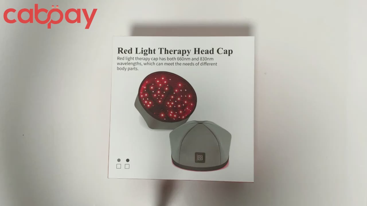 1pc Red Light Therapy Device For Head Led Hats Care Scalp Infrared Red Light Therapy Red Light 660nm  Infrared Light 850 Promote Blood Circulation